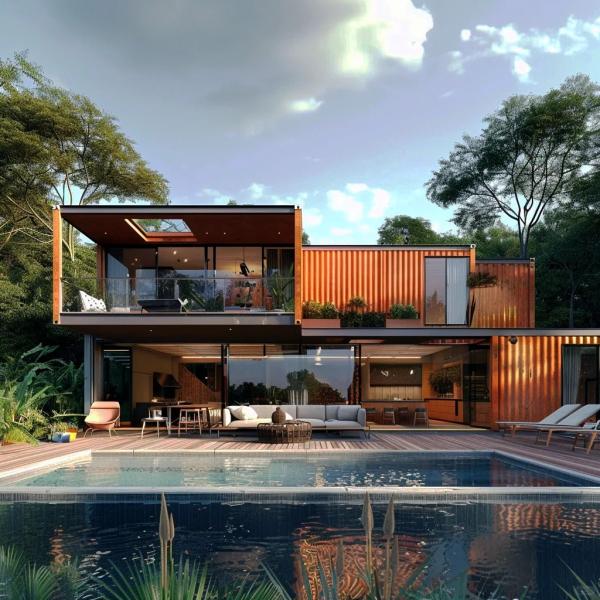 Modern Luxury Space Capsule Home Prefabricated for Hotel or Office