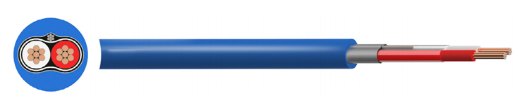 NF M87-202 EGSF NF M87-202 EISF NF M87-202 EISF Individually and Collectively Screened Unarmoured PVC Cable