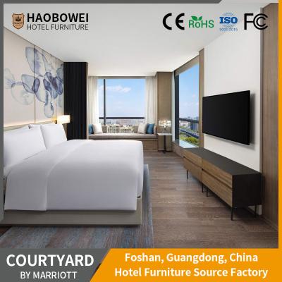 Furniture Foshan Headboard Marriott Modern Luxury Hotel Standard King Size Bedroom Set