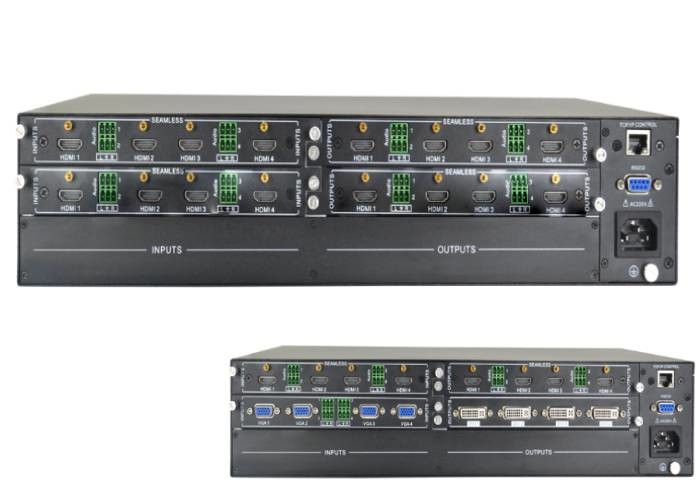 8 входной сигнал и 8 вывел наружу управление сети поддержки Switcher матрицы HDMI видео- и RS-232, управление локальных сетей
