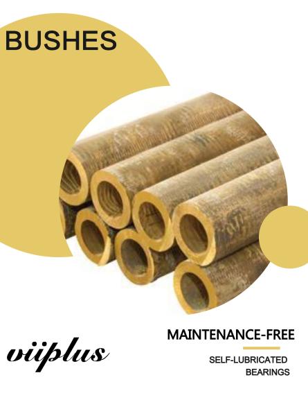 Cast Bronze Sleeve Bushing Replacement Aluminum Bronze Self Lube Bearings
