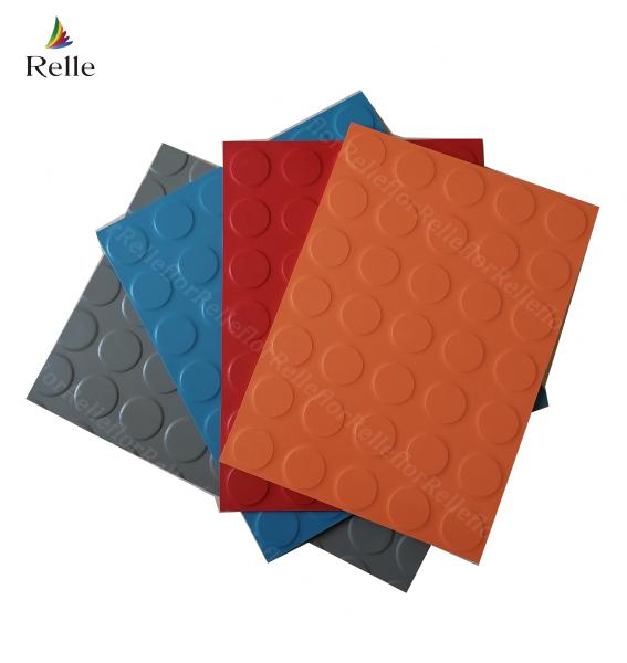 Non Slip Commercial Rubber Stair Treads Indoor Nosing SGS Certificate