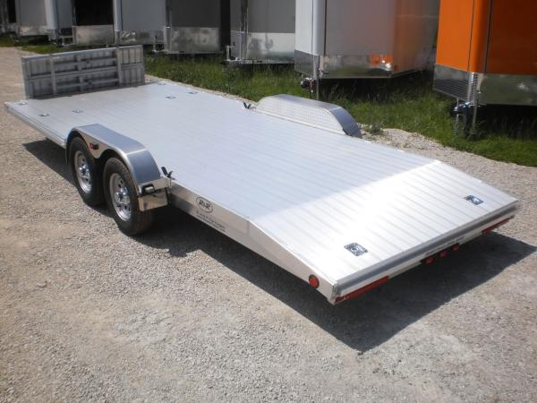 Custom Basic 7x4 Aluminum Flatbed Trailer For Cargo / Vehicle Transportation