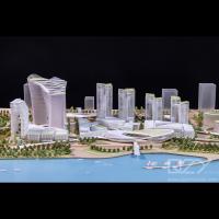 Nikken Sekkei - 1/1000 Projet Tencent Qianhai Grand complexe urbain