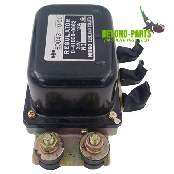 Regulador de Spare Parts Voltage da máquina escavadora e relé 600-431-1000 6004311000