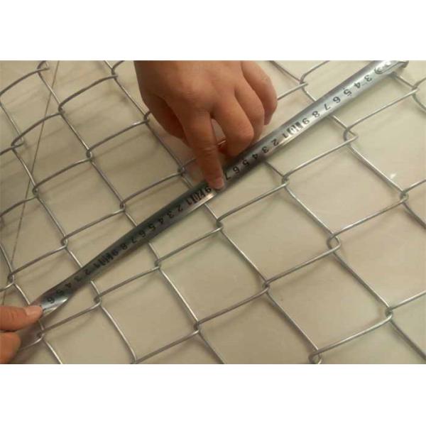 Форма отверстия диаманта негорючей сетки звена цепи 60*60мм легкая поддерживая