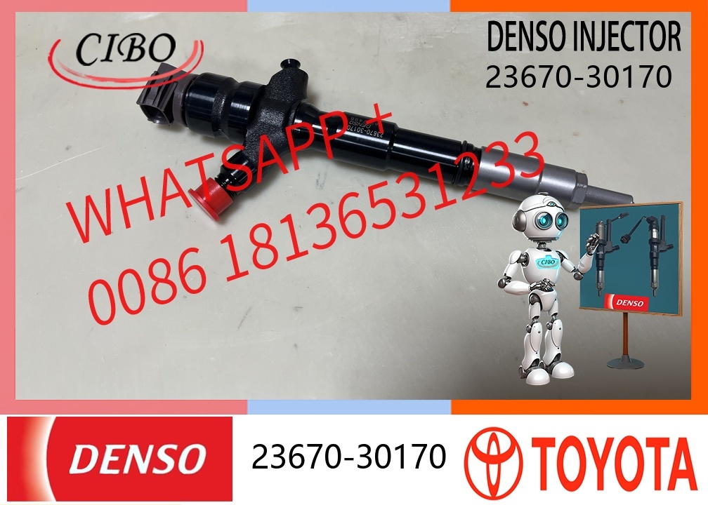 Genuine New Diesel Car Fuel Injector Model 23670-39445 & 23670-30170 Compatible with 295900-0190 & 295900-0240