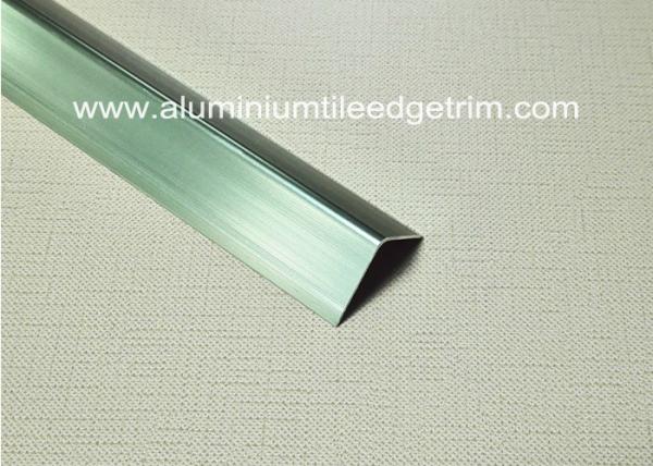 Good Anodized Champagne Aluminium Angle Trim 20mm x 20mm x 2.5m