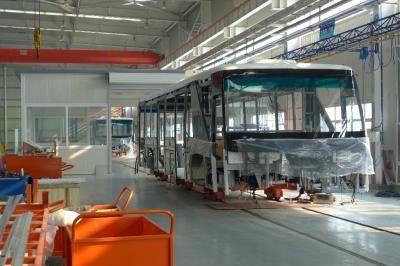 Luxury 110 Passenger 14 Seat Low Floor Buses With IATA Standard