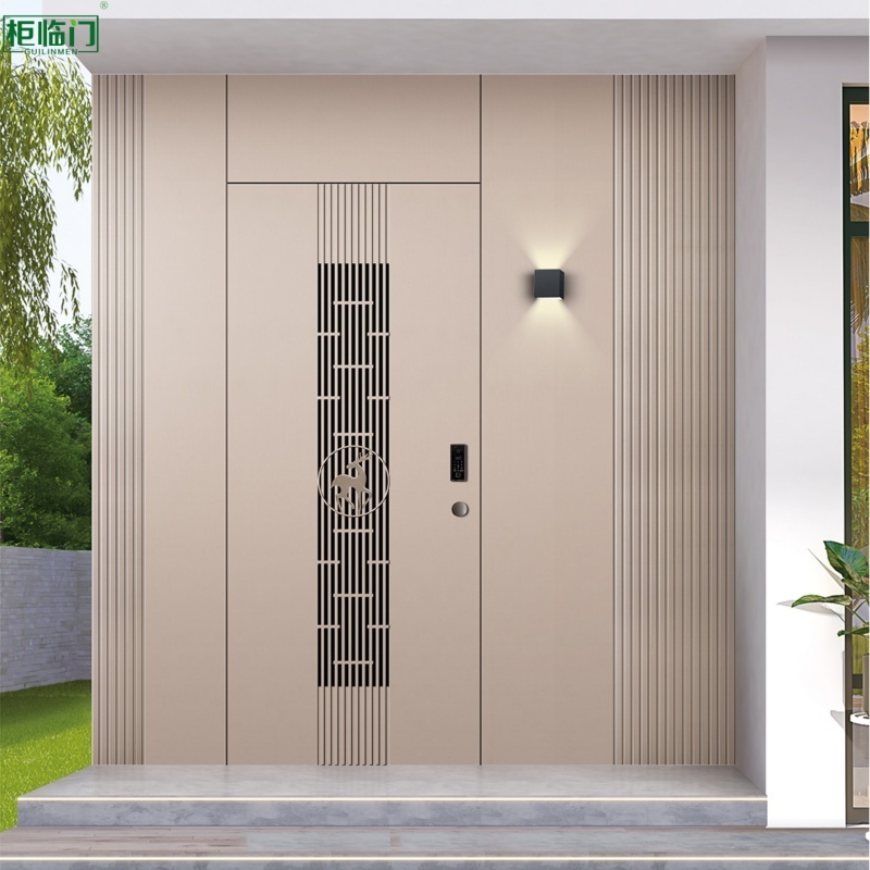 Anti Aging Aluminum Door Corrosion Resistance Waterproof Aluminium Entrance Doors