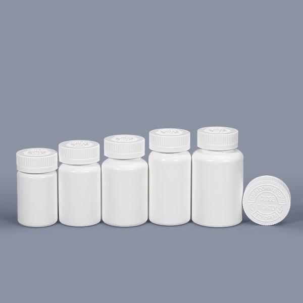 Impressão de logotipo Flip Top Cap Botões de medicamentos para embalagens de armazenamento farmacêutico