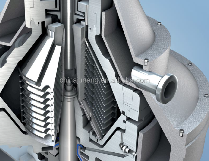 High Speed 6600 rpm Disc Separator Centrifuge with 15 Kw Motor Power and 1 Year Warranty