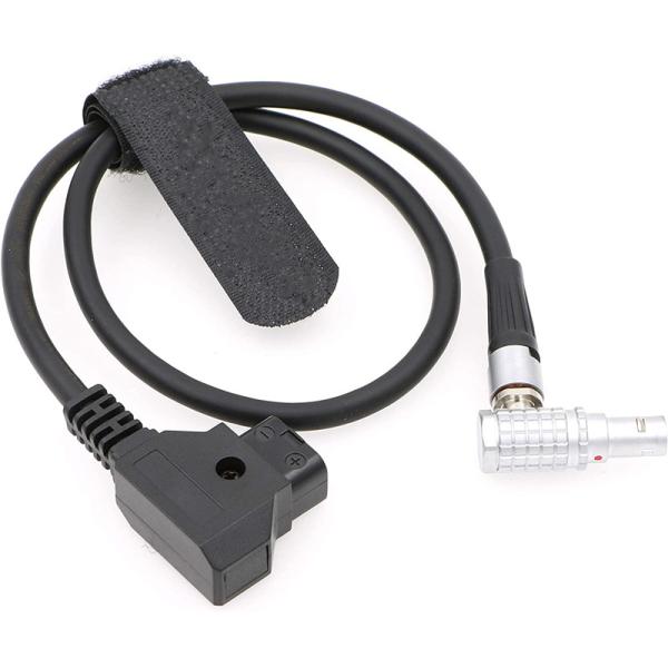 40 Inches Flexible D Tap To 2 Pin Cable For Teradek ARRI RED Camera