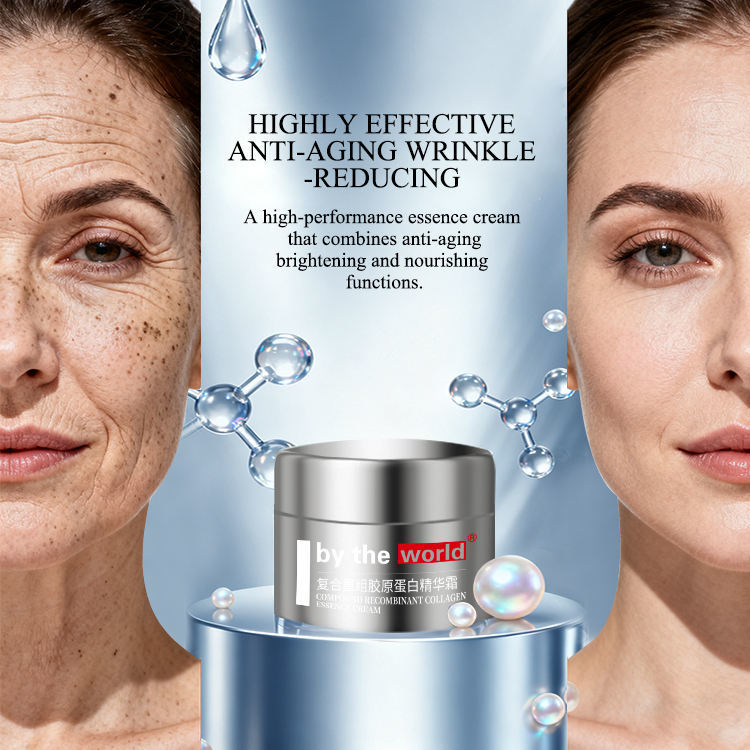 OEM ODM Multi repair Retinol Squalane Collagen essence Cream Lecithin Ceramide NP Moisturizing, Firming and Brightening Skin All Skin Anti aging