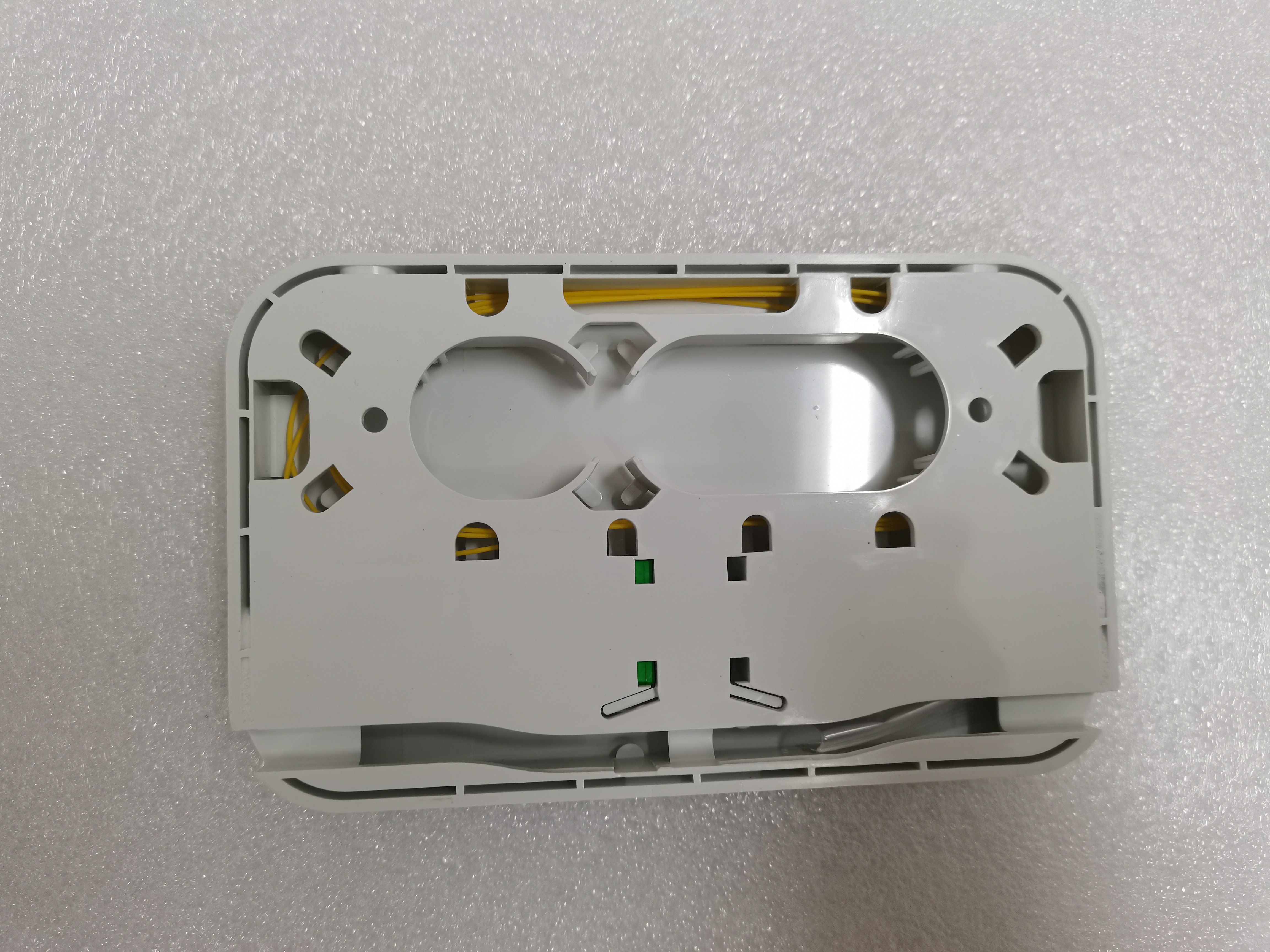 Переходник SX SC APC отрезка провода кабеля коробки 0.9mm прекращения оптического волокна SC APC 1 гаван