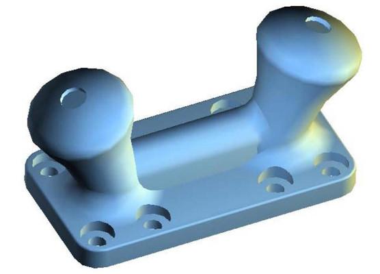 500 Tons Carbon Steel Marine Fairlead Chocks Bollards