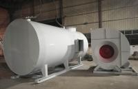 Estufas automáticas de gas de combustión horizontal con aire puro y aire mezclado