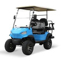 15.5mph Velocité électrique chasse Buggy soulevé 4 places chariot de golf avec hub en alliage d'aluminium et toutes les capacités de terrain