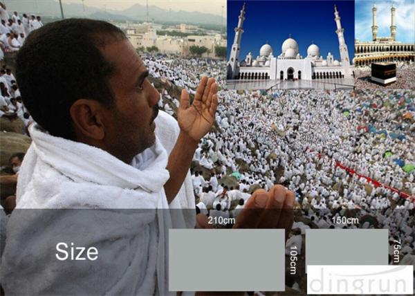 30*60 Durable Ihram Haji Clothing For Children Good Hand Feeling