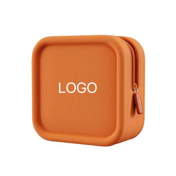 Customized Color Silicone Cosmetic Bag for Trendy and Portable Makeup Storage
