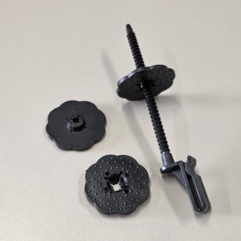 4.0*120mm Black Nylon Solar Panel  Bird Guard Fastener Clips