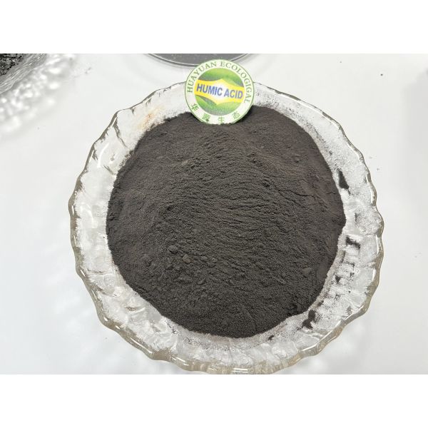 100% Water Soluble Potassium Fulvate Powder with 50% Fulvic Acid for Promoting Rice Growth