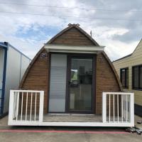 Maisons modulaires préfabriquées minuscules modernes de liposuccion calorifuge