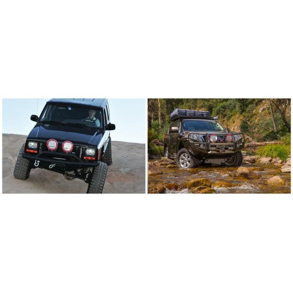 Round 9 Inch Driving Lights , 320W Shatterproof Led Off Road Lights