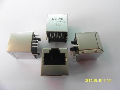 Uma comunicação vertical IEEE 802,3 do elevado desempenho do LAN Jack da base-tx RJ45 da entrada 100