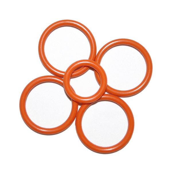 Nitrile 70 Shore NBR 75 Shore Yellow Silicone Rings Food Grade