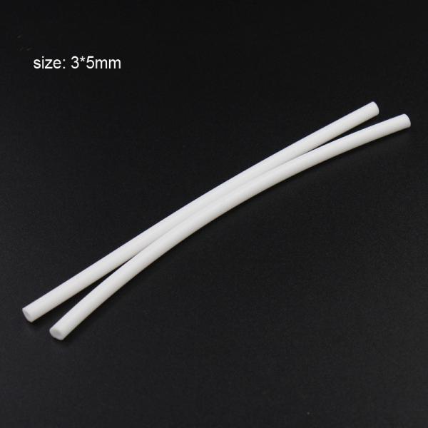 Medical Harmless White Silicone Hose Tube Lightweight Sturdy