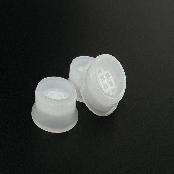 Waterproof Breathable Vent Plug HDPE For Pesticide Bottle Pressure Balance D15