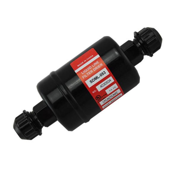 Black Refrigerator Filter Drier Liquid Line Molecular Sieve SDML Series