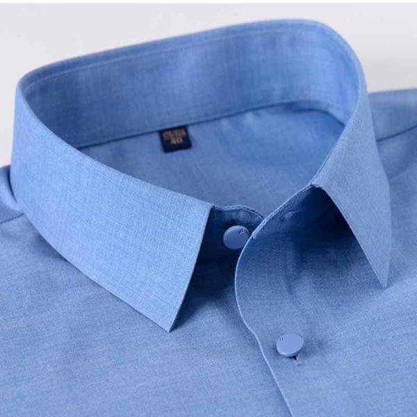 Печатные мужские рубашки бизнес стройные длиннорукавные тканевые швейные рубашки для удобства