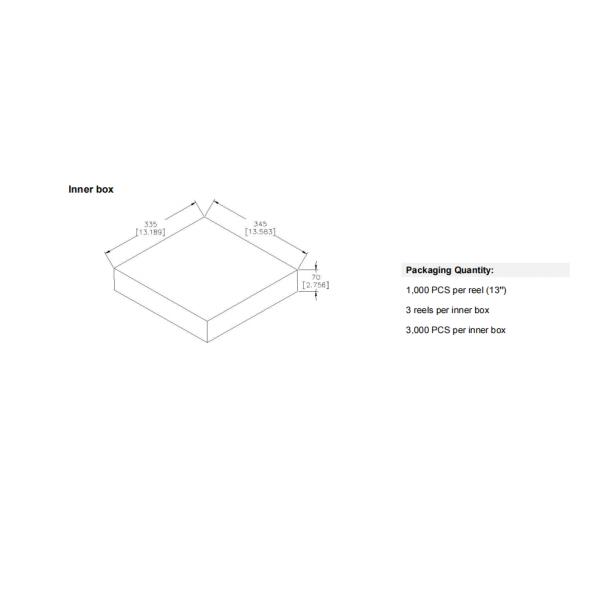 Неэтилированные керамические нагнетательные трубы газа GDT для VFDs