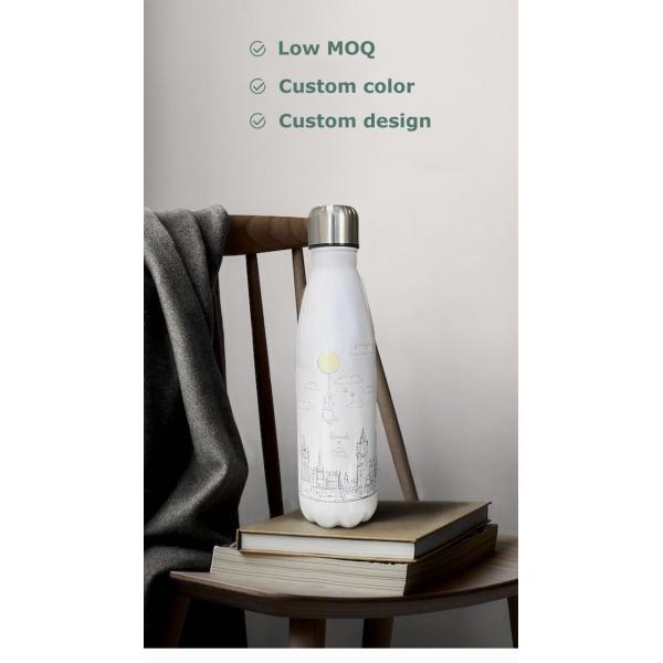 Direct Drinking Water Bottles Custom Design Logo Equipped with Anti-corrosion Coating