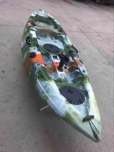 Recreational Adult Sit On Kayak , Tandem Sit On Top Fishing Kayak Excellent Stable Hull