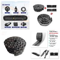 Track Chain Link pads Excavator Undercarriage Parts For Komatsu PC200 PC60 PC70 PC120