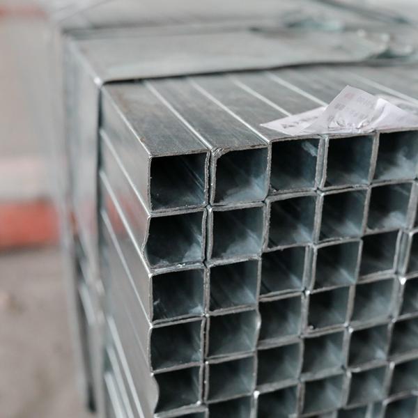 En S355jr Hot Dip Galvanized Square Tube 6.4m 0.6-20mm