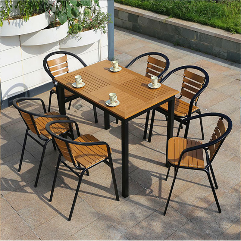 Custom Logo Modern Outdoor Garden Furniture Sets with Rattan Sofa and 4 Chairs