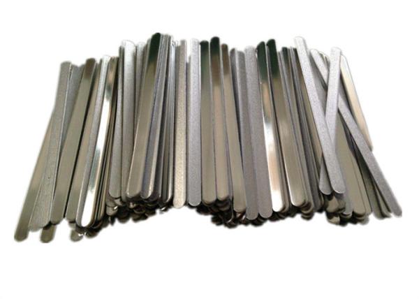 grampo do fio do nariz do alumínio de 0.5x50x65mm para máscaraes protetoras descartáveis das crianças