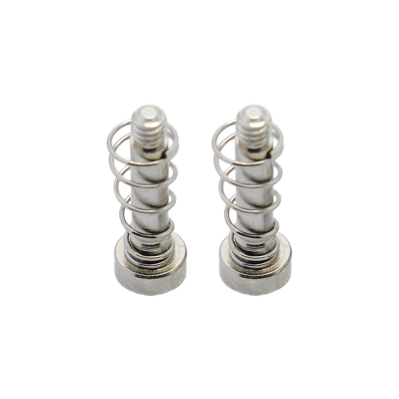 CPU Fan Spring Screws CPU Graphics Card Back Plate Heatsink Screws Spring Screws Spare Parts M2 M2.5 M3 Machine Screws Пропускная способность: