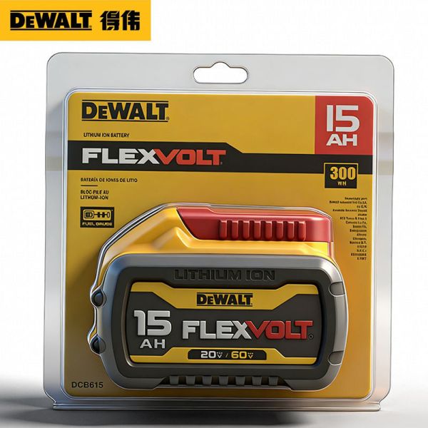 DCB615-2 15Ah Dewalt 20v Lithium Battery Dewalt 60v Flexvolt Lithium Ion Battery