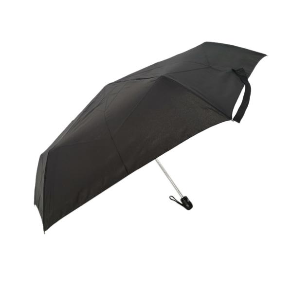 Mini Grey Color 6 Ribs Automatic Open Close Umbrella With Fiberglass Ribs