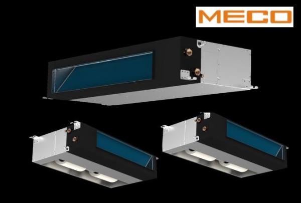 Super Slim Body Ceiling Suspended Fan Coil Unit 200CFM 1TR EC/DC Motor Optional