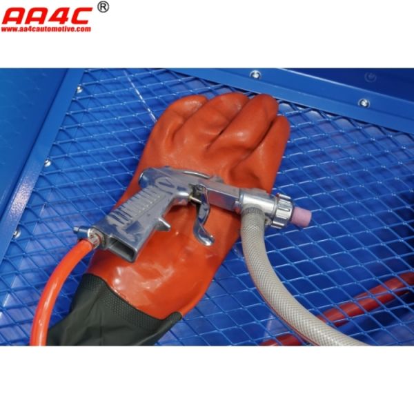 AA4C Car Workshop Equipments 90L Bench Sandblast Cabinet rust removal machine garage equipments 