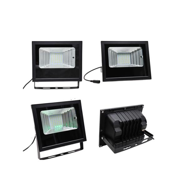 100W Highlight Solar Powered Backyard Lights Waterproof IP66 Solar Led Yard Lights
