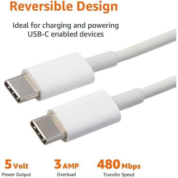 6 тип материал USB ноги 1.8m кабеля c белый чистый медный для поручая синхронизации