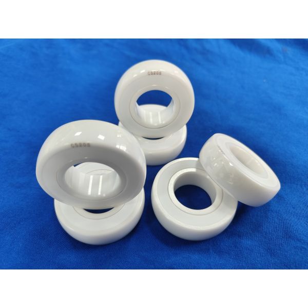 HIP Sintering ZrO2 Full Zirconia Ceramic Ball Bearing with PEEK Cage PTFE Seals and P6/P5 Grade Precision