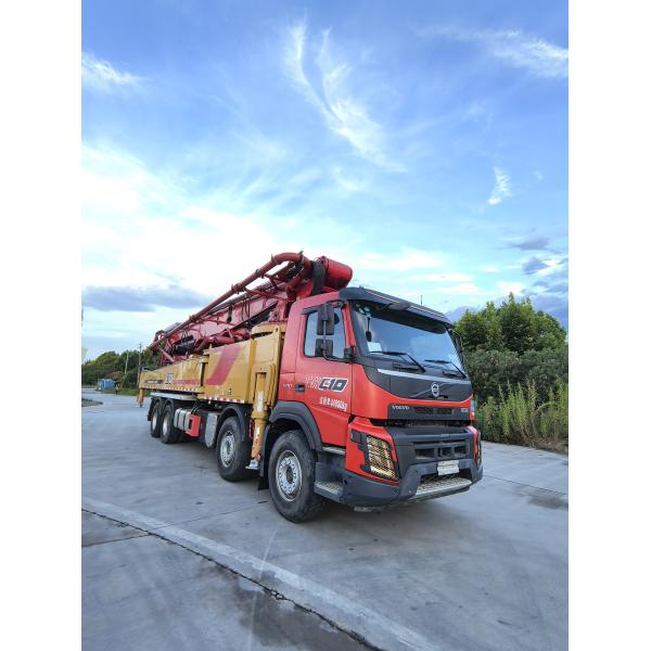 2020 Sany 62M Concrete Pump Truck with V-o-l-v-o Chassis and Only 500 Working Hours